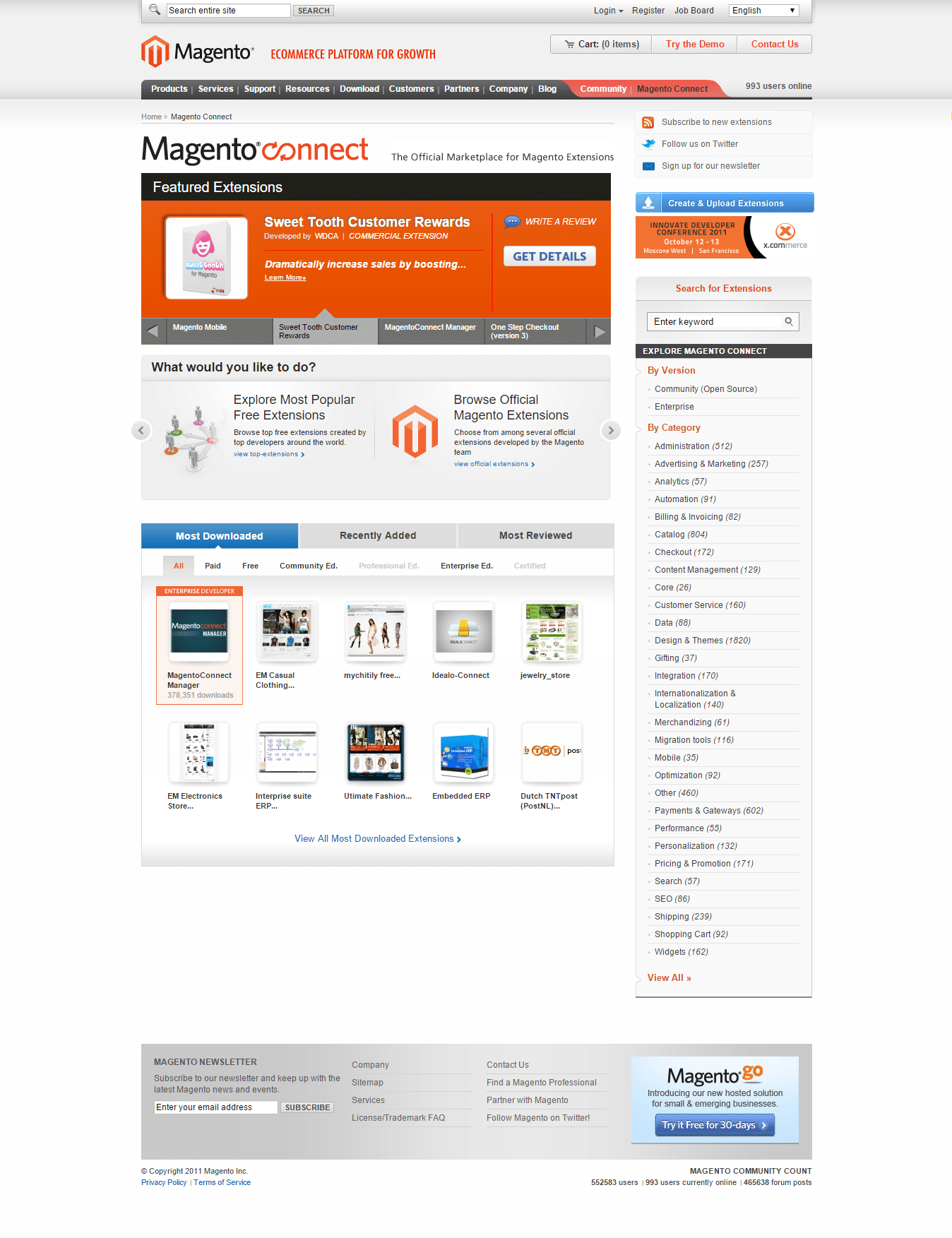2011 MagentoMarketplace 2011 MagentoMarketplace