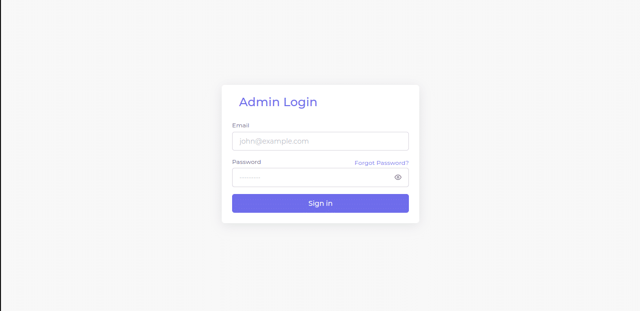 Admin Auth in Laravel 8