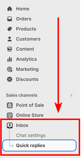 How to Add Quick Replies to Shopify