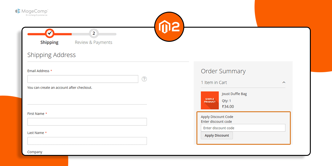 How to Move Apply Coupon to Sidebar in Magento 2 Checkout Page