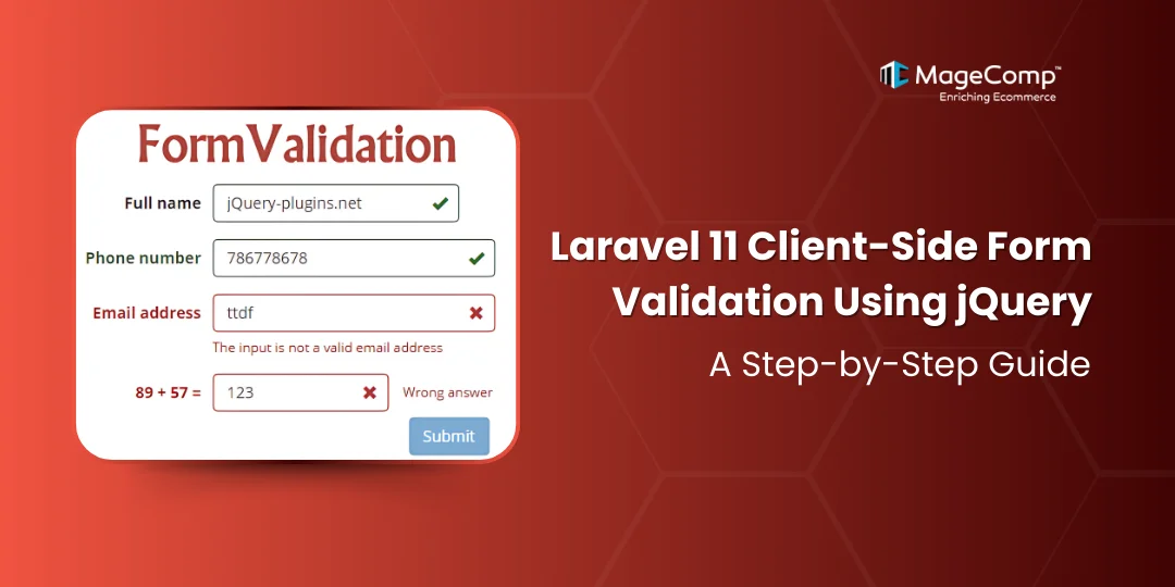 Laravel 11 Client-Side Form Validation Using jQuery A Step-by-Step Guide